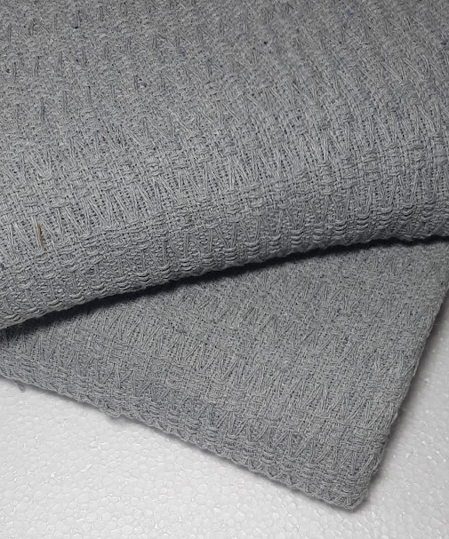 Xale decorativo para Sofá, Favo Luxo cor Cinza claro