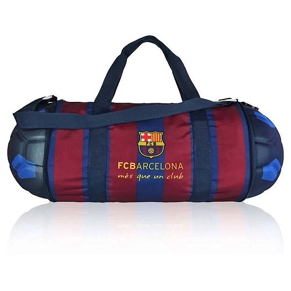 Bolsa do Barcelona Esportiva Futebol Vira Bola Com Alça Para Ombro Duas Alças De Mão Maccabi Art