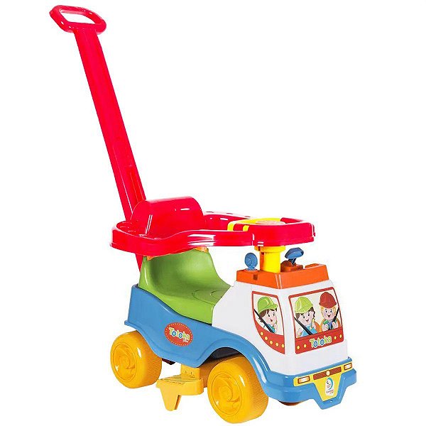 Totoka Plus Menino Carrinho De Passeio + Jogo Infantil Responda Se Puder