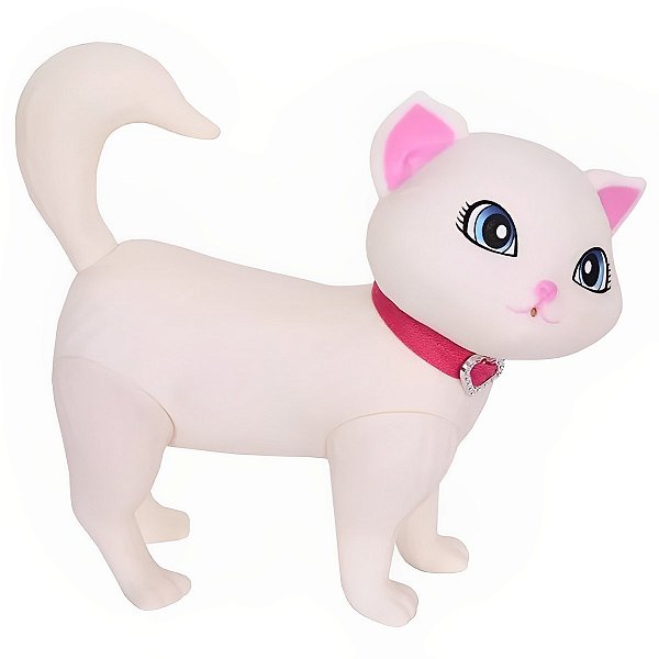 Gatinha de Brinquedo Patrulha Canina Pet Esquadrão Pet Gata felicia Boneca  de Gatinha com Fralda e Mamadeira Bicho de estimação 1124 1124 - Escorrega  o Preço