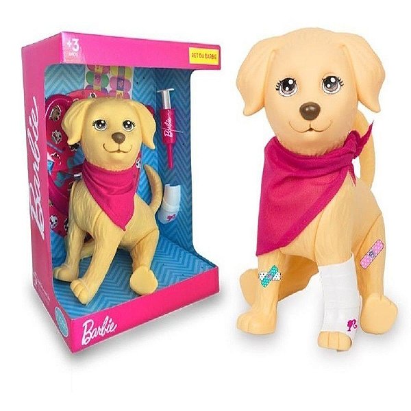 Boneco Pet Veterinario Da Barbie +3 Anos - Mattel Pupee