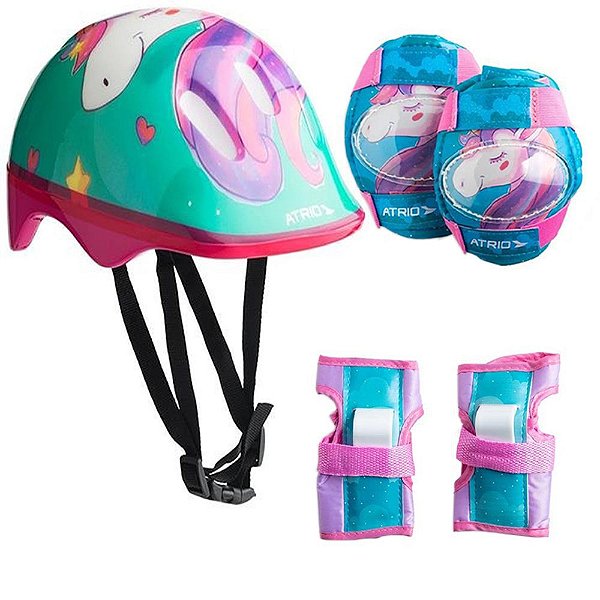 Kit Proteção Unicorn Infantil Atrio Segurança E Estilo