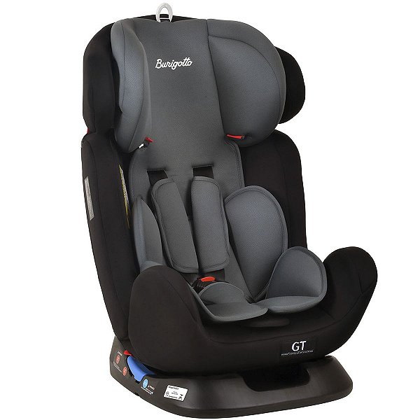 Cadeirinha de Bebê Auto 0 a 36 Kg Reclinavel Ajustável Grupo 0+ I, II, III, Bebê Conforto GT Burigotto Black