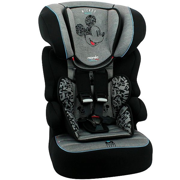 Cadeira Para Auto Infantil De 9 à 36kg Beline Luxe Cool Mickey Mouse Team Tex