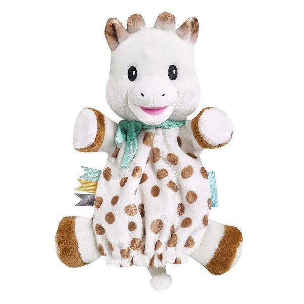 Naninha Fantoche Bebê Infantil Sophie La Girafe Pelúcia Girafa Extra Macia 0+ Meses