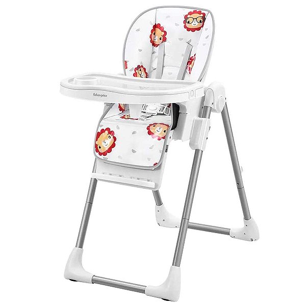 Cadeira Alimentação Refeição Infantil Bebê Até 15kg Ajustavel Reclinavel  Multi Chair Cinza Fisher Price - Baby&Kids