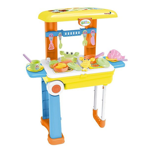 Cozinha Infantil Brinquedo Kit Criança Completa Fogão Menina