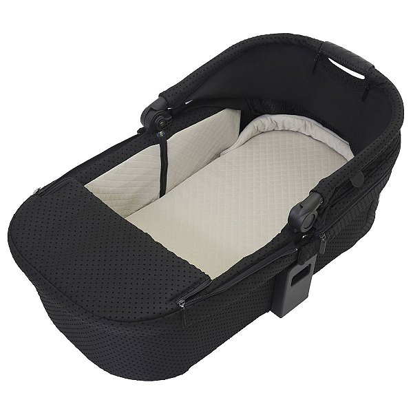 Berço Moisés Bebê Recém Nascido a 9Kg Portátil Anti Refluxo Compacto Carry  Cot Black Dots ABC Design - Baby&Kids