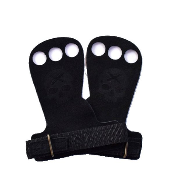 Hand Grip BS Cross couro com Furo