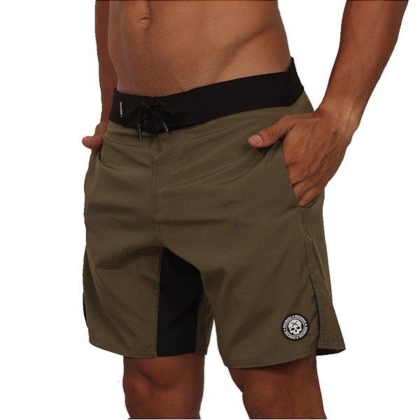 Bermuda Bs Cross - Verde Oliva