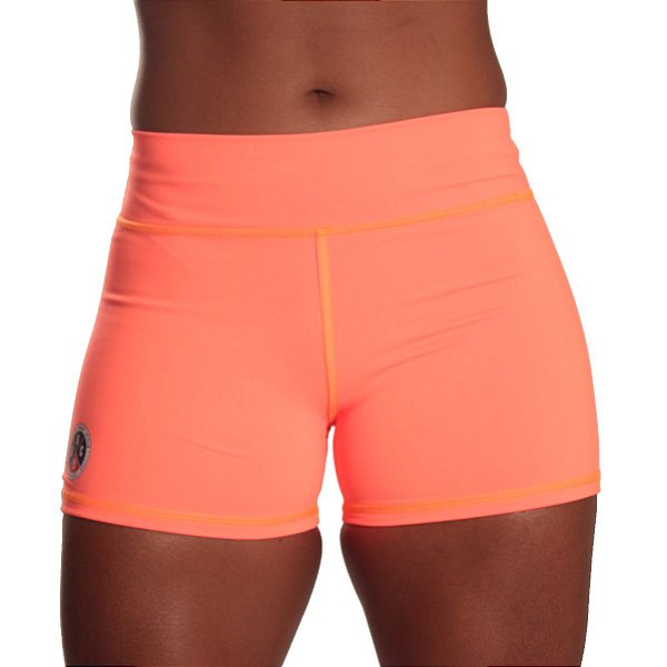 Short Intermediário Bs Cross - Crazy Style  Laranja