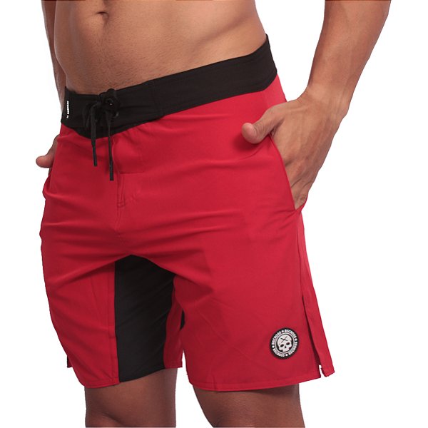 Bermuda Bs Cross - Vermelho