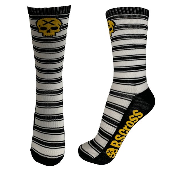 Meia De Compressão Bs Cross - Stripes