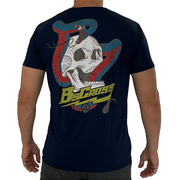 Camiseta Bs Cross - Snake Skull