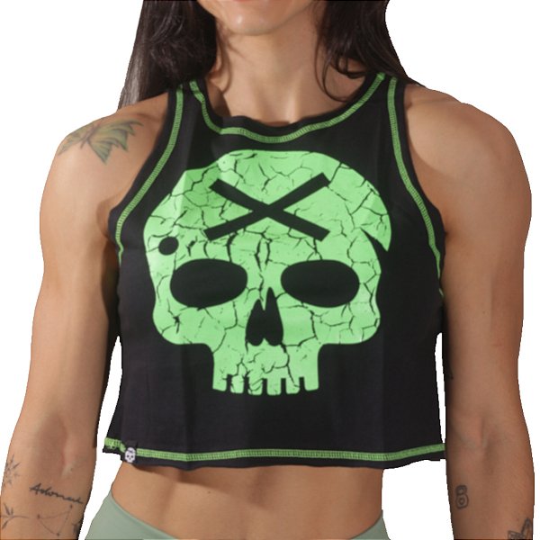 Regata Cropped Bs Cross - Cracked Skull