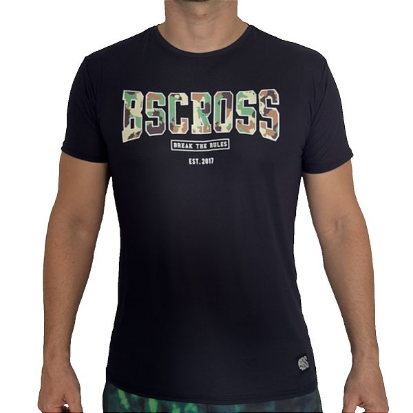 Camiseta Bs Cross - Camouflage