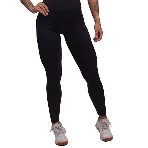 Legging High Bs Cross - Preto Azul