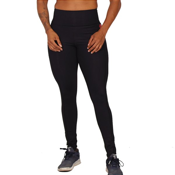 Legging Bs Cross High - Logo Vermelha