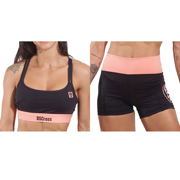 Conjunto Bs Cross - Logo Skull