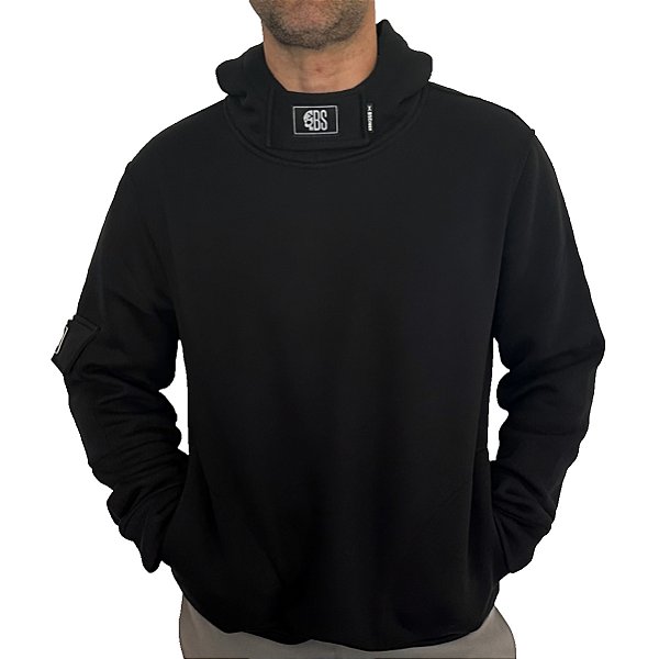 Blusa Moletom Bs Cross - Oversized