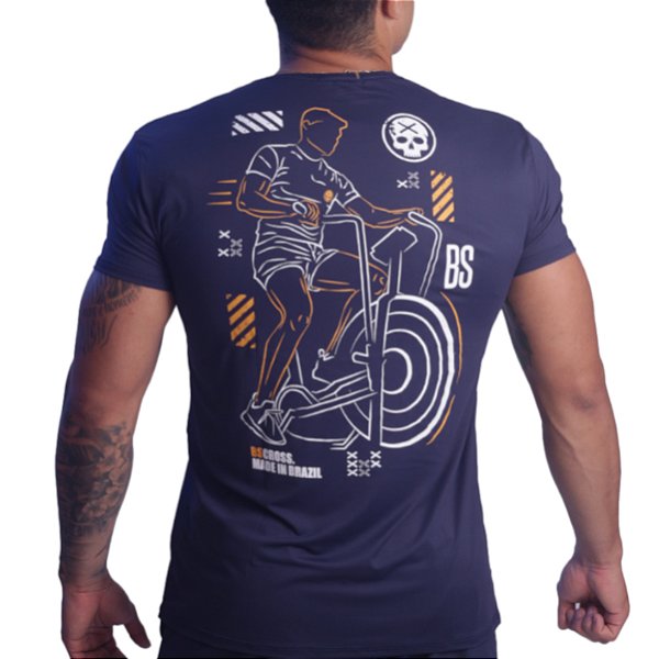 Camiseta Bs Cross - Air Bike Marinho