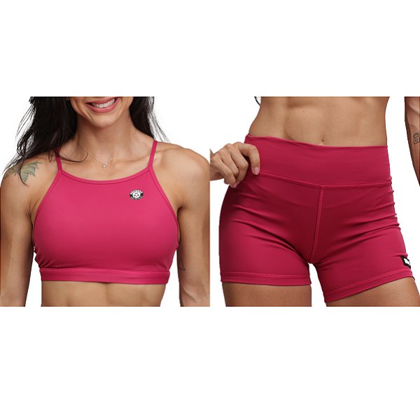 Conjunto Original Brand Bs Cross - Magenta