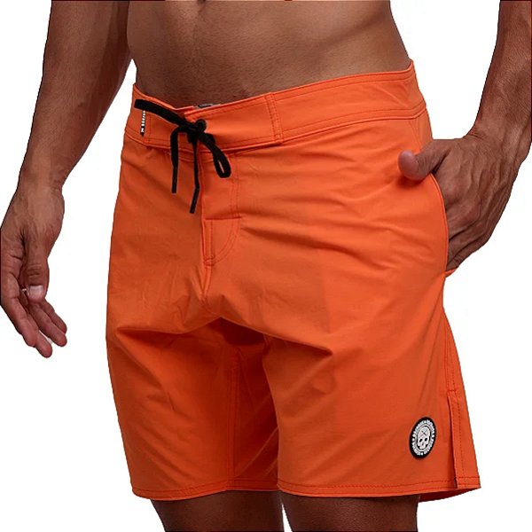 Bermuda Bs Cross Impermeável Uv50 - Laranja