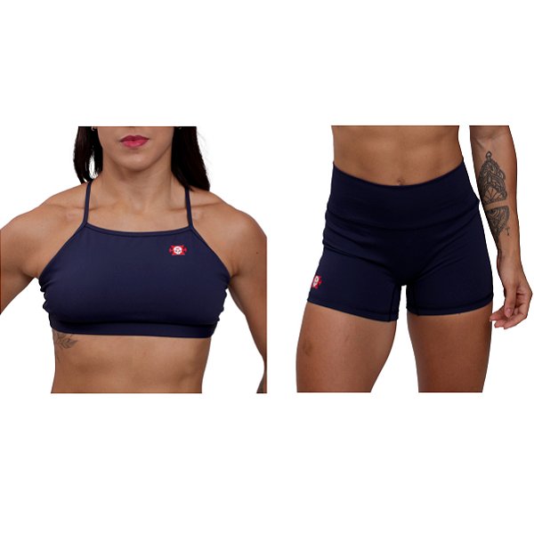 Conjunto Original Bs Cross - Marinho