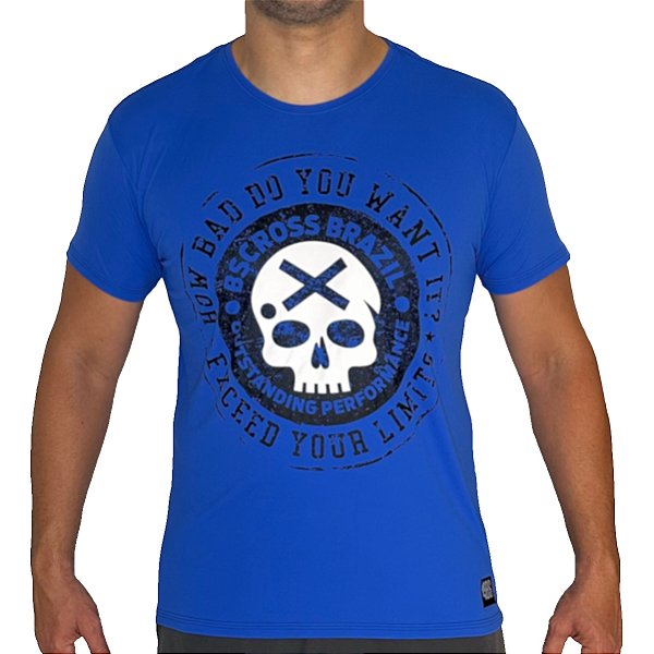 Camiseta Bs Cross - How Bad Azul