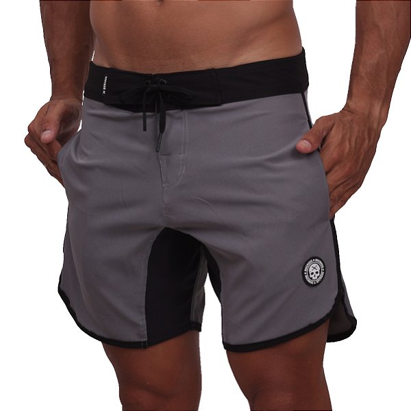 Bermuda Speed Bs Cross - Cinza/Preto