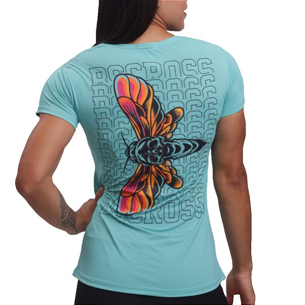 Camiseta Bs Cross - Libelula Verde