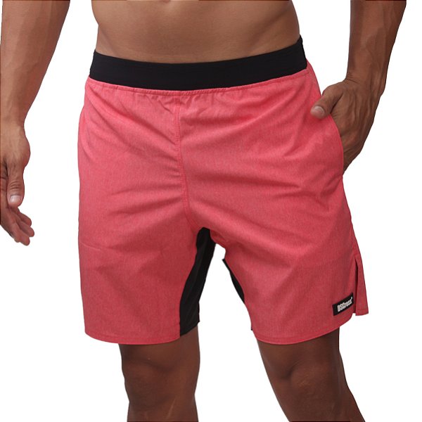 Short Bs Cross Cos Estreito - Vermelho Mescla