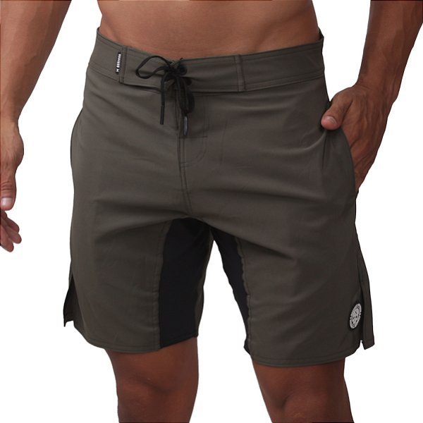 Bermuda All In One Bs Cross - Verde Escuro