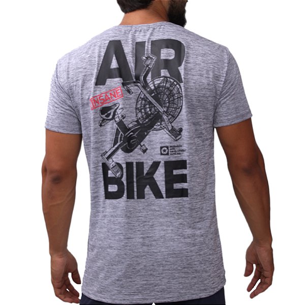 Camiseta Bs Cross - Air Bike Cinza Mescla
