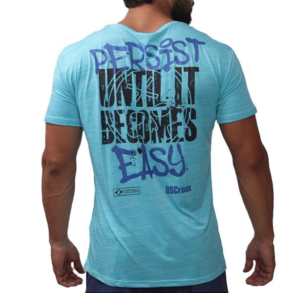 Camiseta Bs Cross - Persist Azul