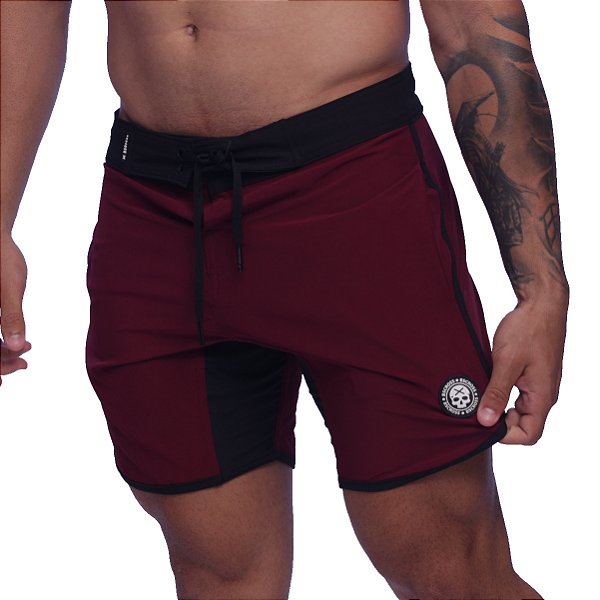 Bermuda Speed BsCross - Preto/Vinho