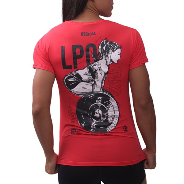 Camiseta Bs Cross - LPO Vermelho