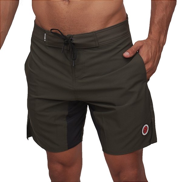 Bermuda All In One Bs Cross - Verde Musgo