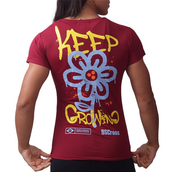 Camiseta Bs Cross - Keep Growing