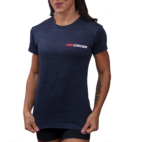 Camiseta BsCross - Azul Escuro