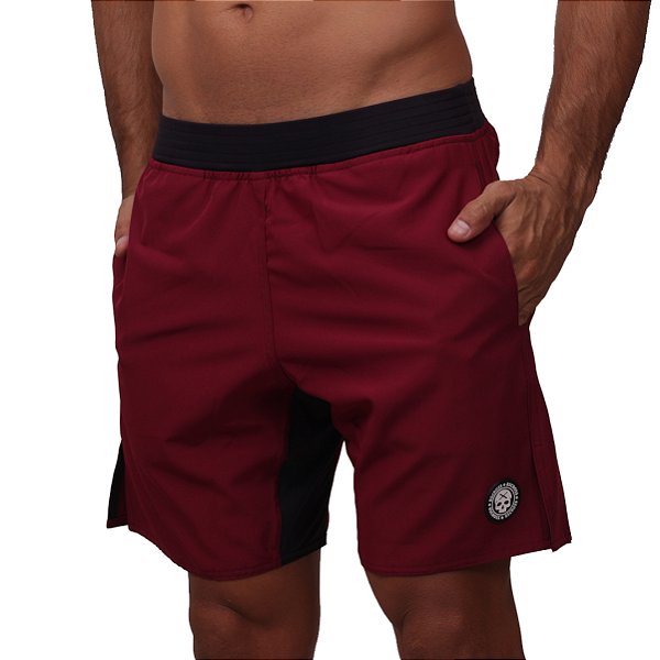 Bermuda BsCross Cinturada - Bordô