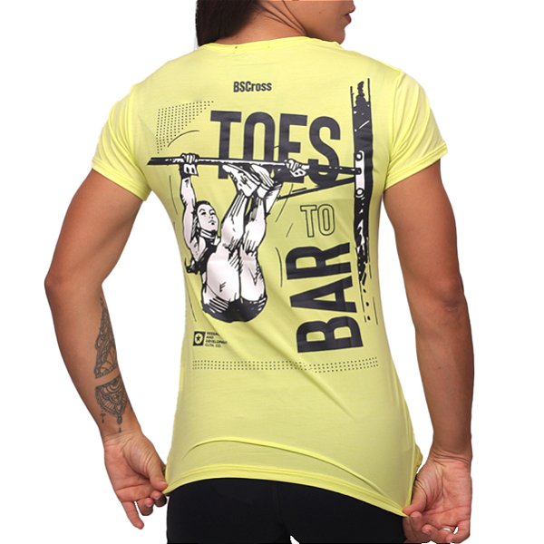 Camiseta BsCross - Pale Lime Verde