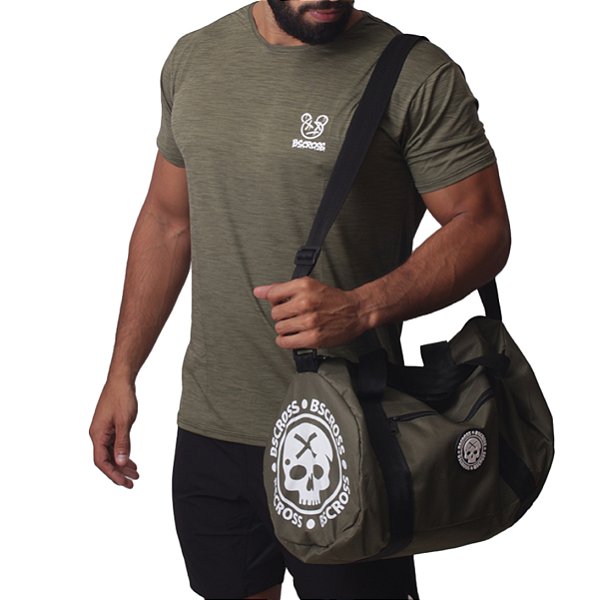 Bolsa BsCross Com Alça 40 Litros - Verde Musgo