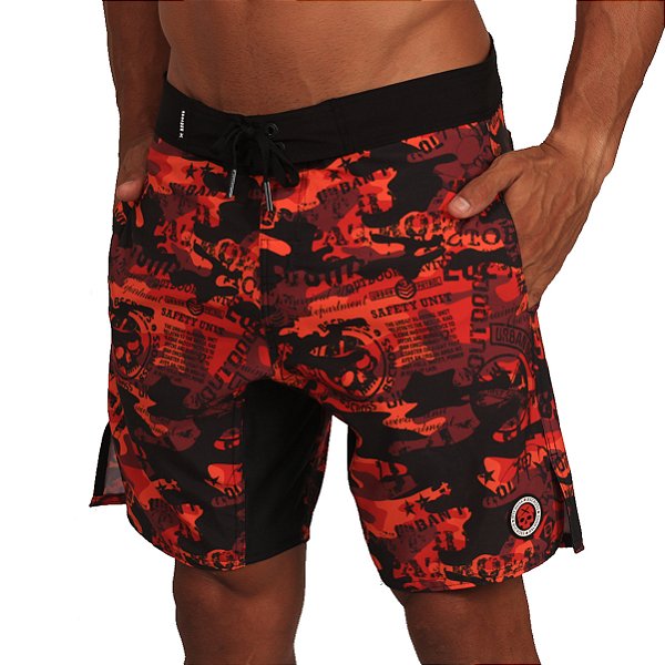 Bermuda BsCross - Red Journal Camo