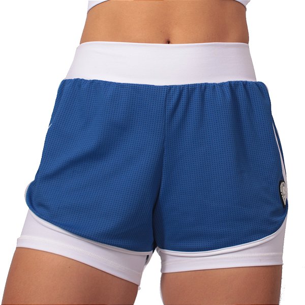 Short Tela BsCross - Azul