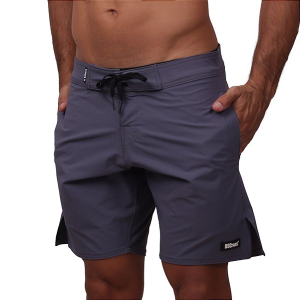 Bermuda Bscross Impermeável Uv50 - Azul Folktone