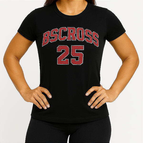 Camiseta Bscross - Black 25