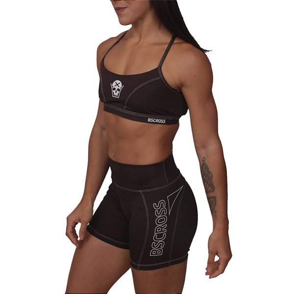 Conjunto Bscross Thread - Marrom