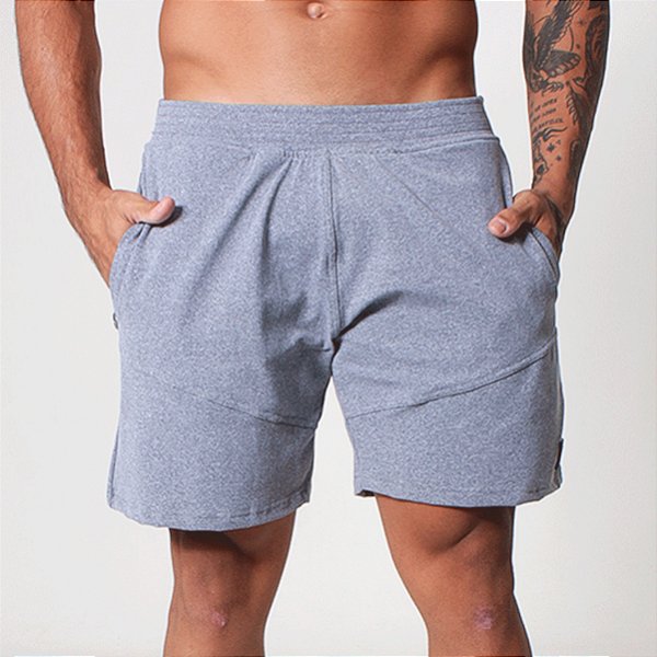 Short Recortes Bscross - Chumbo