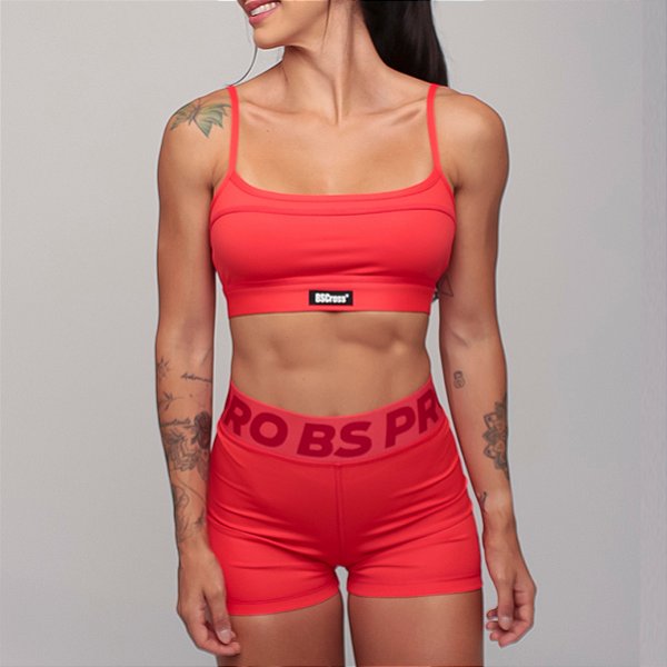 Conjunto Bscross Pro - Rich Vermelho